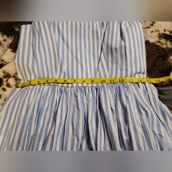 NWT WOMENS NAUTICAL COTTON POCKET STRETCH ADJUSTABLE STRAP DRESS SMALL - Picture 5 of 12